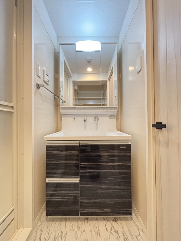 洗面設備　４０１号室　写真