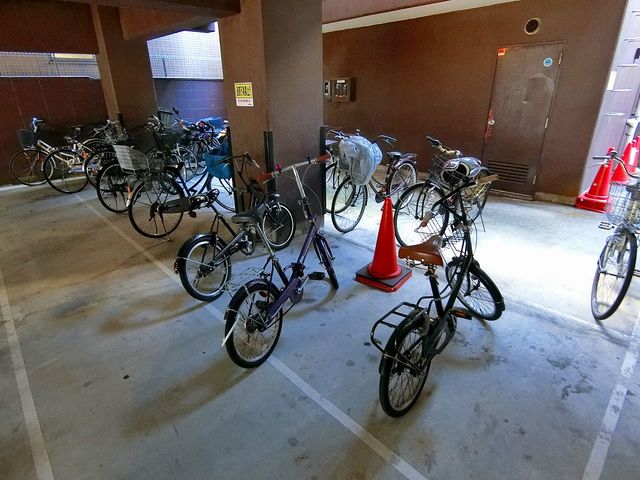 駐車場　駐輪場