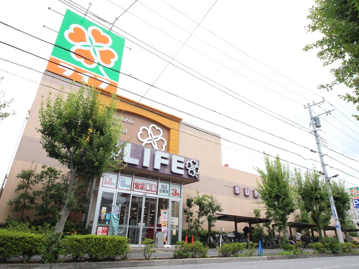 スーパー　ライフ　大谷田店（スーパー）まで173m