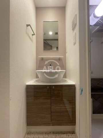 洗面設備　MELDIA　CREST　TAPP難波WEST（メディアクレ