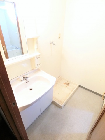 洗面設備　脱衣場