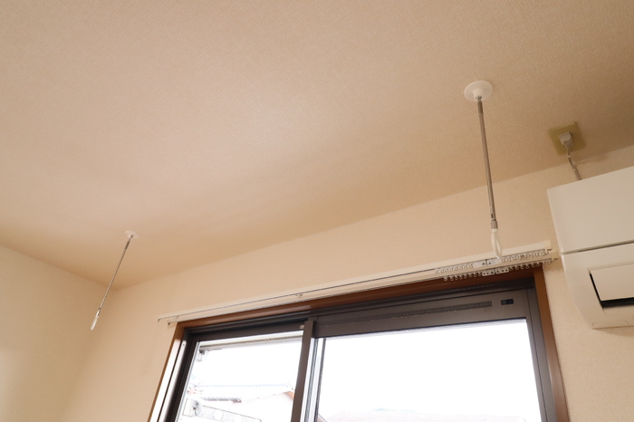 その他設備　室内用物干し金具