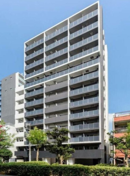 建物外観　オートロック、モニター付きインターホン、宅配BOX、敷地内ゴ