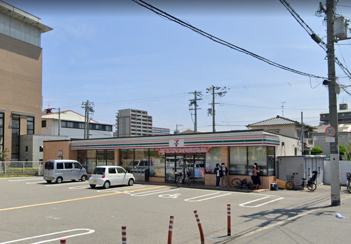 コンビニ　セブンイレブン 大阪住道矢田５丁目店（コンビニ）まで600m