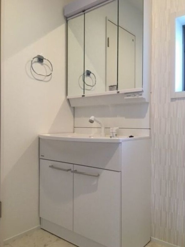 洗面設備　図面と現状に相違がある場合には現状を優先