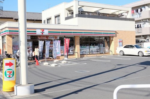 コンビニ　セブン-イレブン 昭島中神町店（コンビニ）まで542m