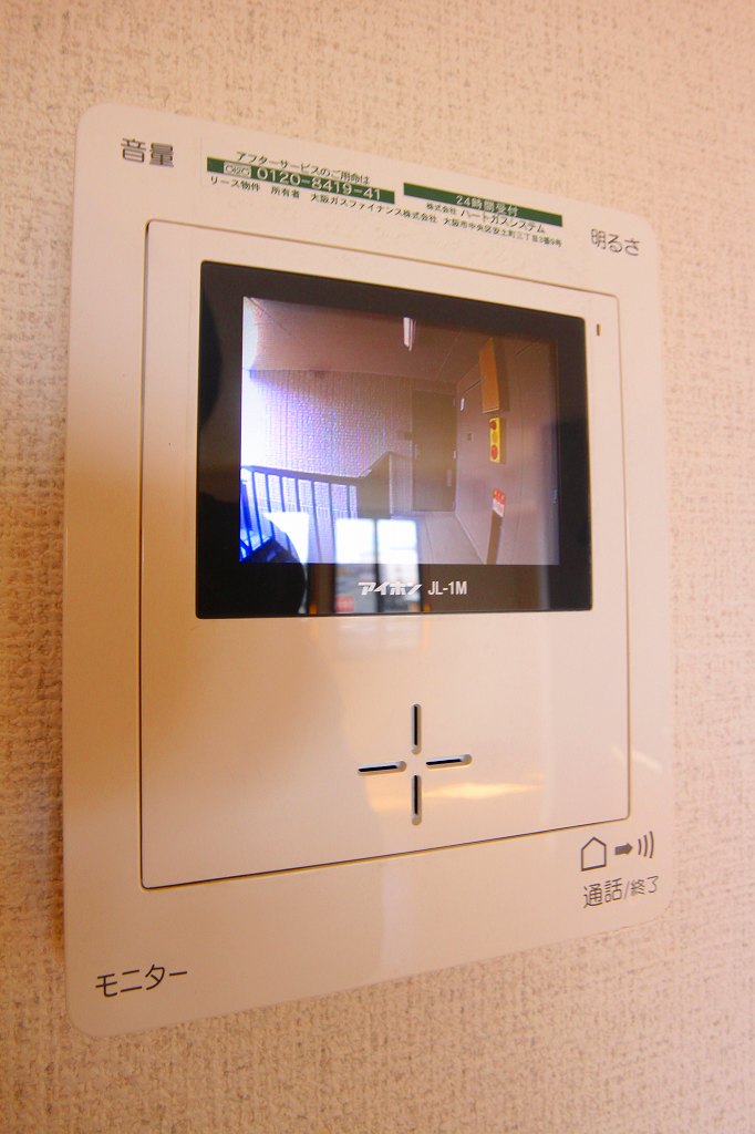 セキュリティ　TVモニターホン　※別号室参考写真