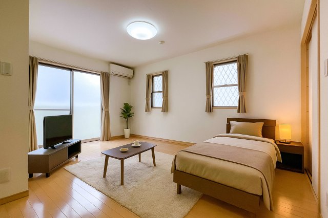 居室・リビング　家具配置イメージ画像です。