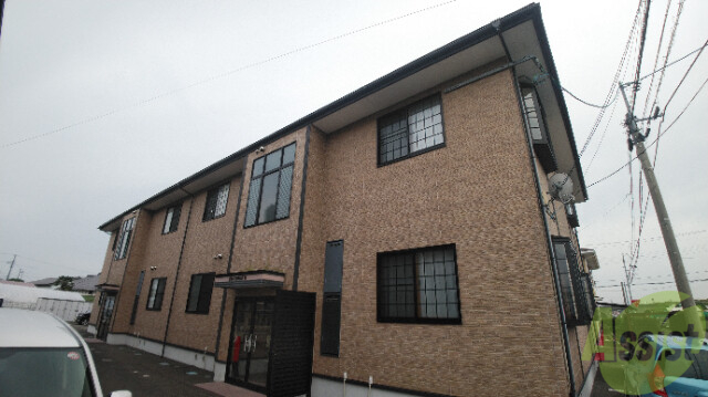 建物外観　仙台市若林区上飯田３「ソレイユパルク２番館」