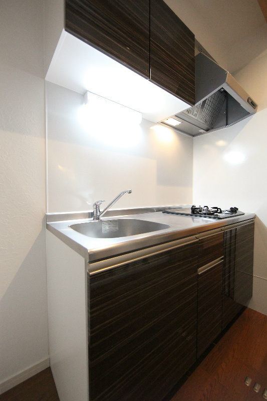 キッチン　システムキッチン（ガス2口コンロ）