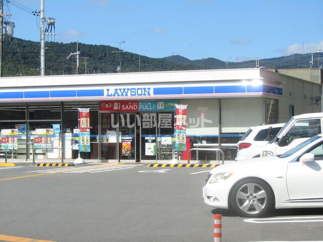 コンビニ　ローソン 長岡京友岡店（コンビニ）まで437m