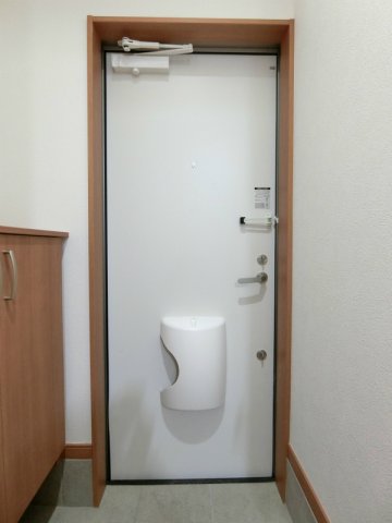 玄関　明るい玄関です