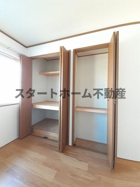 収納　収納スペース豊富です