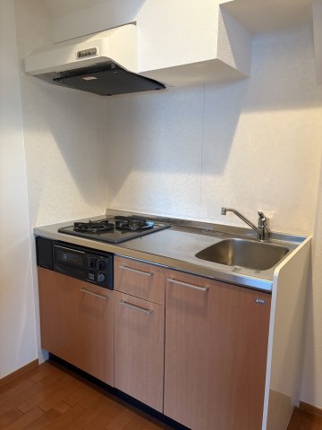 キッチン　システム面材シート貼り替え済み（2025年1月）