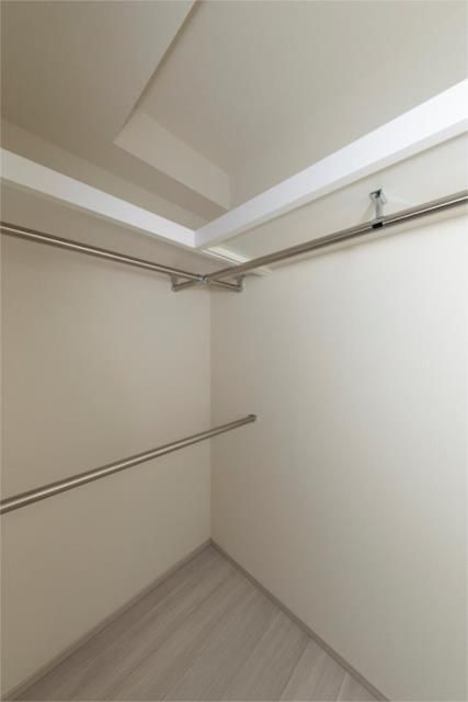 収納　たっぷりとした収納スペースです