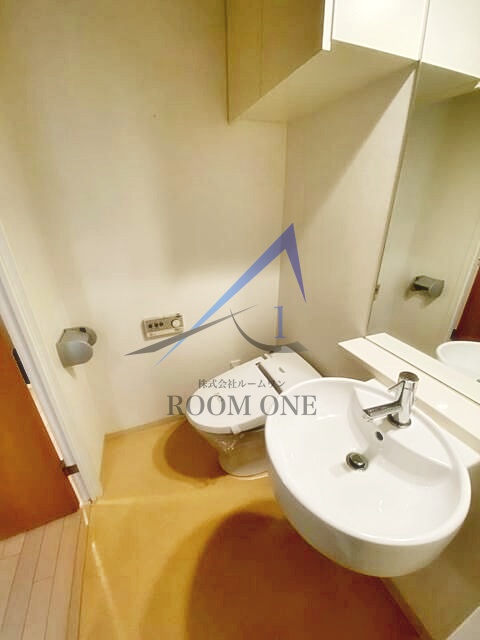 洗面設備　洗面台です。