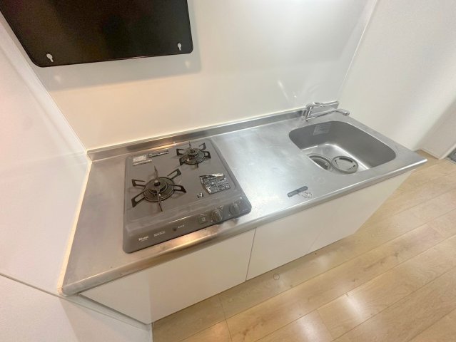 キッチン　作業のしやすい広めのキッチンです。