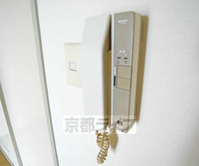 セキュリティ　来客も安心です。