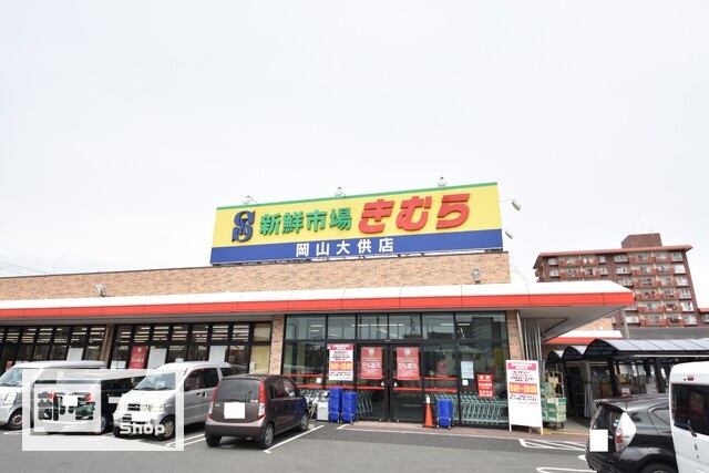 スーパー　新鮮市場きむら岡山大供店（スーパー）まで500m