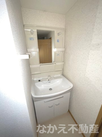 洗面設備　洗面所です