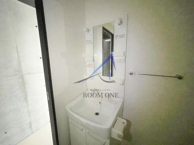 洗面設備　洗面台です。