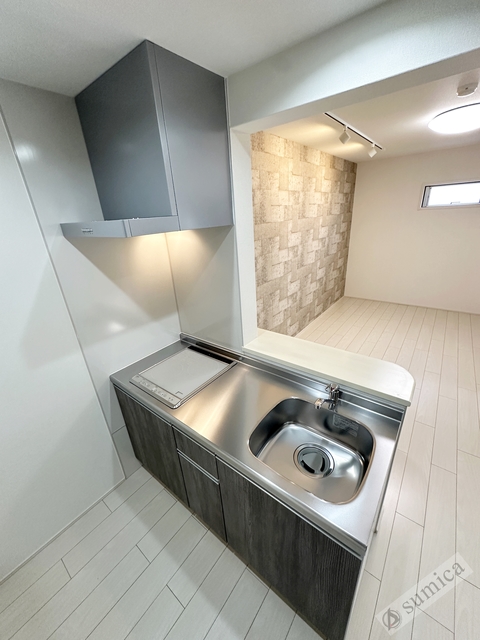 キッチン　２口ＩＨシステムキッチンでお料理楽しく♪♪Ｉ