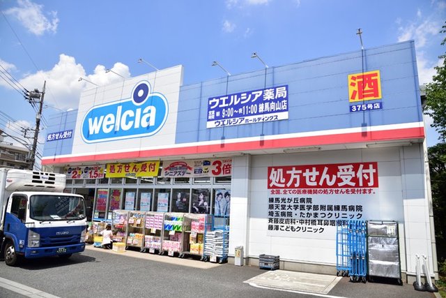 ドラックストア　ウエルシア練馬向山店（ドラッグストア）まで718m