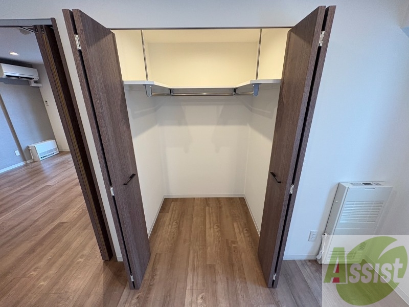 収納　収納もバッチリあるのでお部屋が片付きますよ！