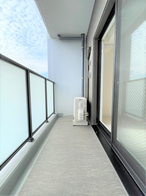 バルコニー　＊新築につき同物件の別室の写真です。