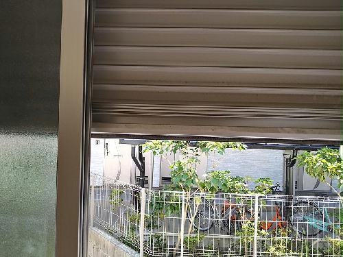 バルコニー　防犯シャッター付き♪