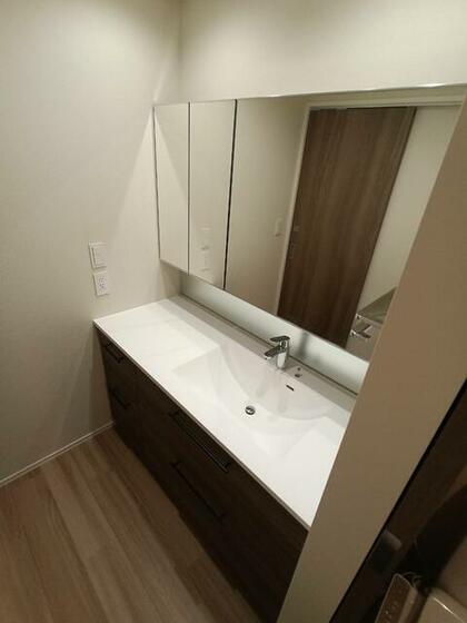 洗面設備　★建築中参考写真です★