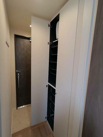 玄関　★建築中参考写真です★