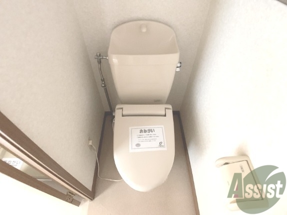 トイレ　トイレは清潔感があり、使いやすそうですね。