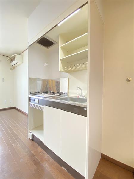 キッチン　1口ガスコンロ付き