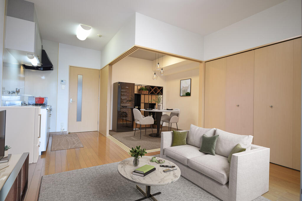 居室・リビング　※家具家電はCGイメージにつき付属しません。