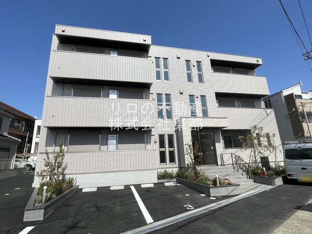 建物外観　強度が高い重量鉄骨造のマンションタイプです！！