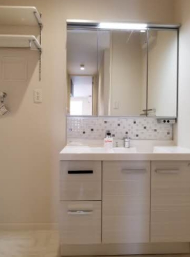 洗面設備　別部屋参考画像