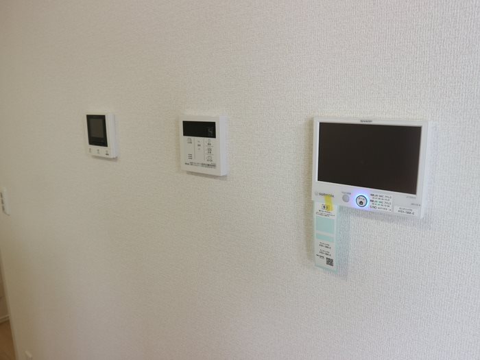 セキュリティ　モニタ付きインターホンあり
