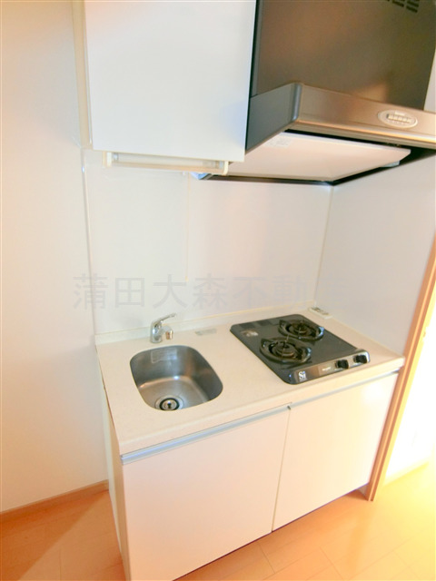 キッチン　2口ガスシステムキッチン