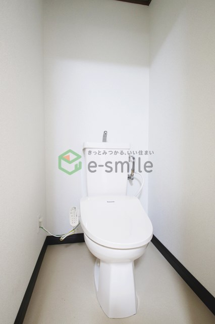 トイレ　ゆったりとした空間のトイレです