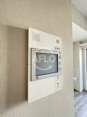 セキュリティ　リヴェント難波ウエスト　TVモニター付きインターホン
