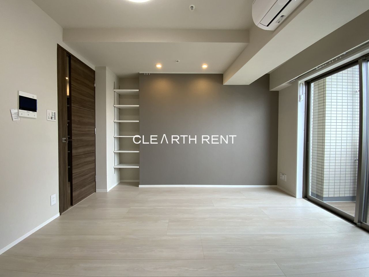 その他部屋・スペース　魅せる収納・ダウンライト・プロジェクター付き照明設置