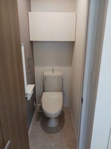 トイレ　ゆったりとした空間のトイレです