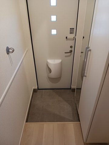 玄関　明るい玄関です