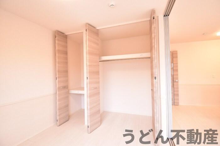 収納　うどん県のお部屋探しはうどん不動産へ うどんちゃんとLINE