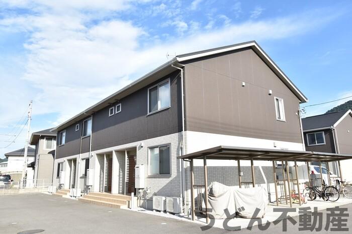 建物外観　うどん県のお部屋探しはうどん不動産へ うどんちゃんとLINE