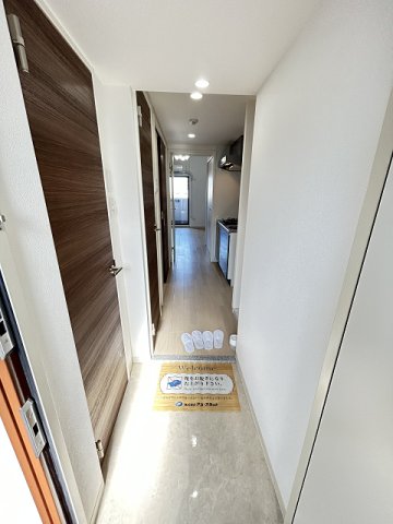 玄関　明るい玄関です