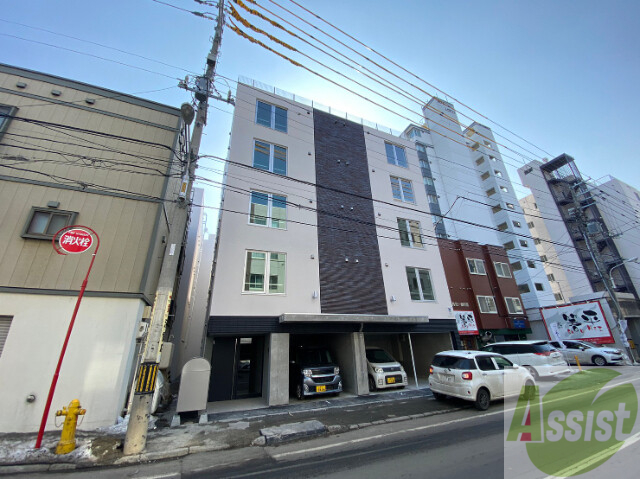 建物外観　札幌市中央区南６条西「Ｐｏｒｔｅ－ｂｏｎｈｅｕｒ