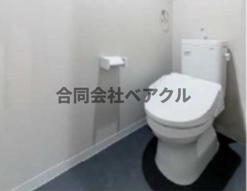 トイレ　ゆったりとした空間のトイレです
