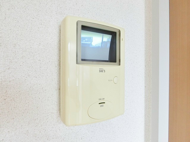 セキュリティ　TVモニター付きインターホン☆安心